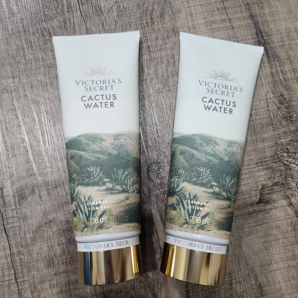 Victoria Secret Cactus water lotion NEW X2